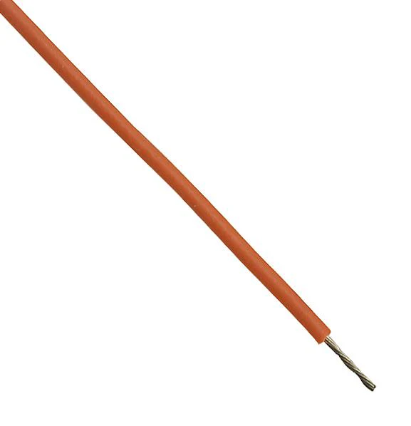 ALPHA WIRE 1805 OR005 Wire, ETFE, Orange, 30 AWG, 0.05 mm², 100 ft, 30 m