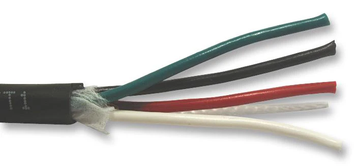 Alpha Wire 1943/3 BK003 1943/3 BK003 Multicore Cable Portable Cord Unscreened 3 Core 14 AWG 2.08 mm² 250 ft 76.2 m