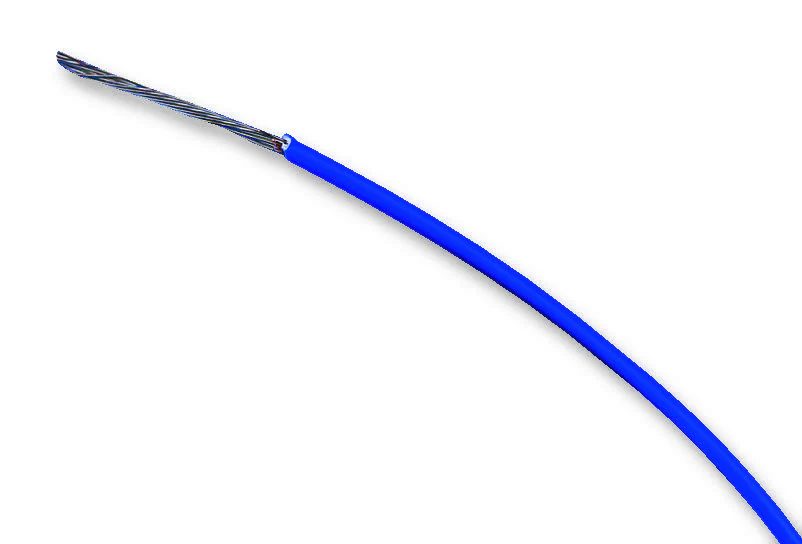 ALPHA WIRE 2842/19 BL005 Wire, Hook Up, PTFE, Blue, 28 AWG, 0.09 mm², 100 ft, 30.5 m