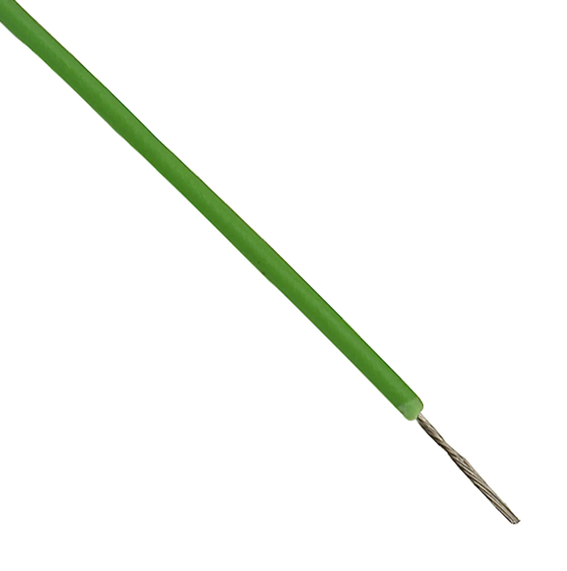 ALPHA WIRE 3048 GR001 Wire, Stranded, Hook Up, UL1007, PVC, Green, 28 AWG, 0.072 mm², 1000 ft, 305 m