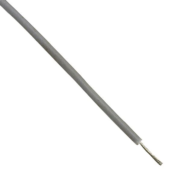 ALPHA WIRE 3048 SL005 Wire, Stranded, Hook Up, PVC, Slate, 28 AWG, 0.09 mm&sup2;, 100 ft