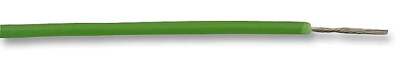 Alpha Wire 3057 GR005 Stranded Hook Up UL1007/UL1569 PVC Green 16 AWG 1.326 mm&sup2; 100 ft 30.5 m