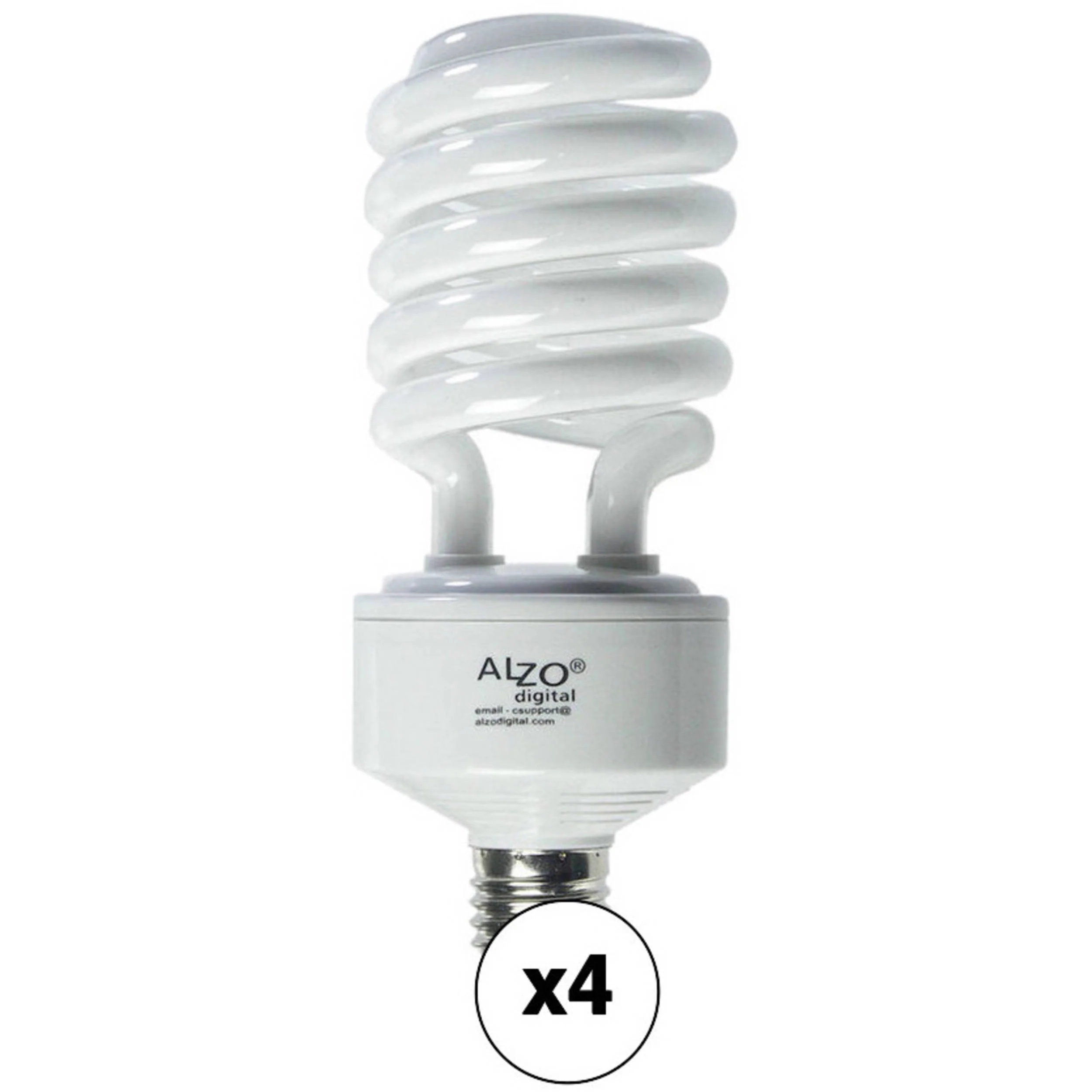 ALZO CFL Photo Light Bulb (45W/120V, 4-Pack) - Image 3