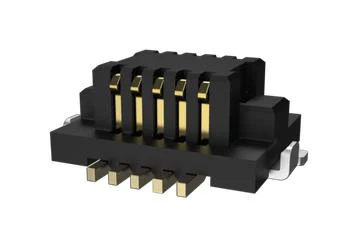 Amphenol Communications Solutions 10132798-031100LF Mezzanine Connector Receptacle 0.5 mm 2 Rows 30 Contacts Surface Mount Copper Alloy