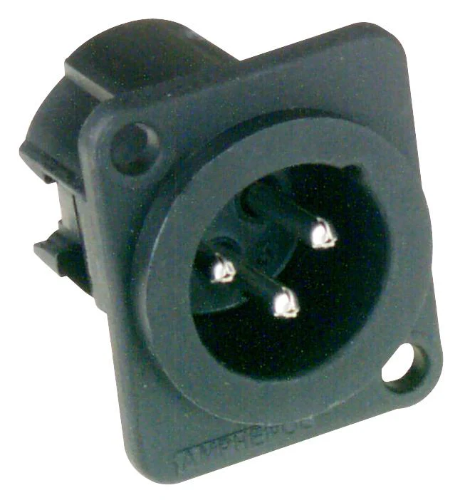 Amphenol Industrial ACC00A16S-5P-003 ACC00A16S-5P-003 Circular Connector AC Wall Mount Receptacle 3 Contacts Crimp Pin Threaded 16S-5