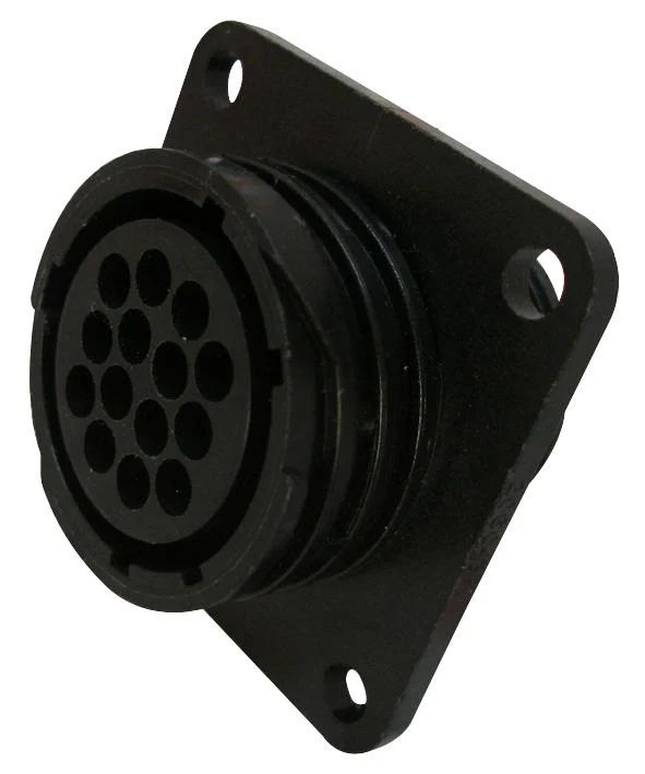Amphenol Industrial ACC00E28-15S-003 ACC00E28-15S-003 Circular Connector AC Wall Mount Receptacle 35 Contacts Crimp Socket Threaded 28-15