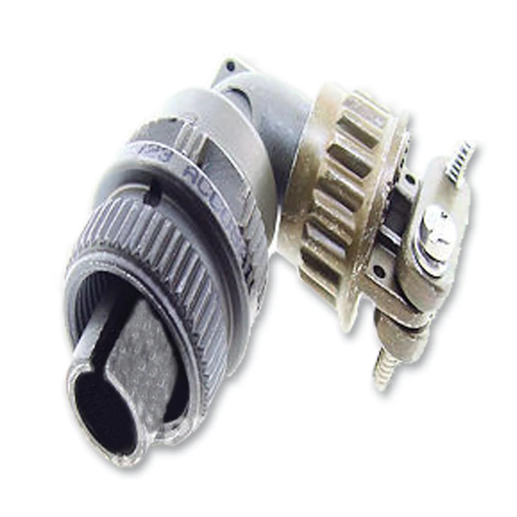AMPHENOL INDUSTRIAL ACS01A20-3P-003 Circular Connector, ACS Series, MIL-DTL-5015 Series, Cable Mount Receptacle, 3 Contacts, Solder Pin