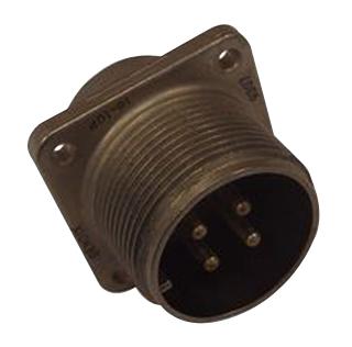 Amphenol Industrial ACS02A24-11P-003 ACS02A24-11P-003 Circular Connector AC Box Mount Receptacle 9 Contacts Solder Pin Threaded 24-11