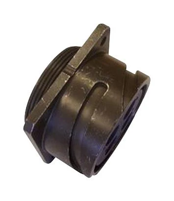 AMPHENOL INDUSTRIAL AIB30FA24-28SS Circular Connector, Reverse Bayonet, Solder, AIB Series, MIL-DTL-5015 Series, Wall Mount Receptacle