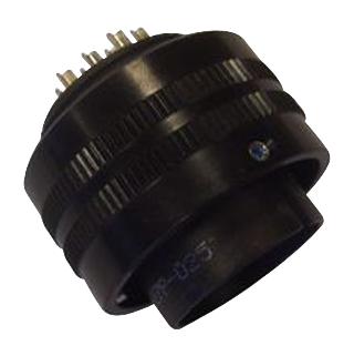AMPHENOL INDUSTRIAL AIB6FA18-11SS Circular Connector, AIB Series, MIL-DTL-5015 Series, Straight Plug, 5 Contacts, Solder Socket