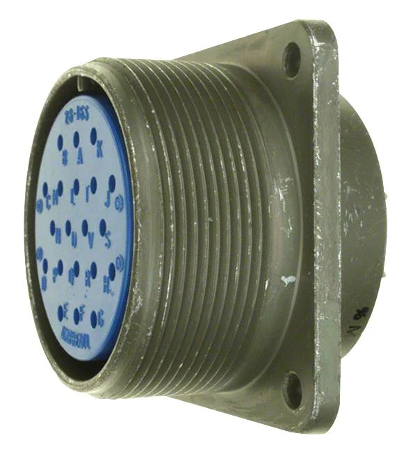 AMPHENOL INDUSTRIAL AIT0-14S-2SC Circular Connector, AIT Series, MIL-DTL-5015 Series, Wall Mount Receptacle, 4 Contacts