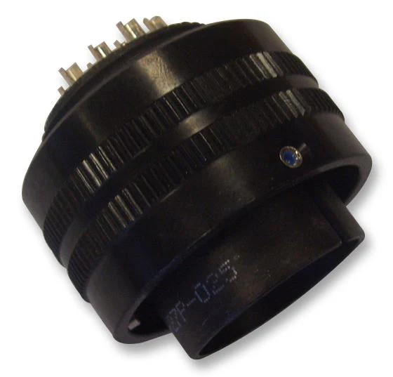AMPHENOL INDUSTRIAL GTC06AF28-21PZ-A24 Circular Connector, GTC Series, MIL-DTL-5015 Series, Straight Plug, 37 Contacts, Crimp Pin