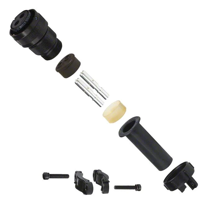 AMPHENOL INDUSTRIAL GTC06F18-1SW Circular Connector, GTC Series, MIL-DTL-5015 Series, Straight Plug, 10 Contacts, Crimp Socket
