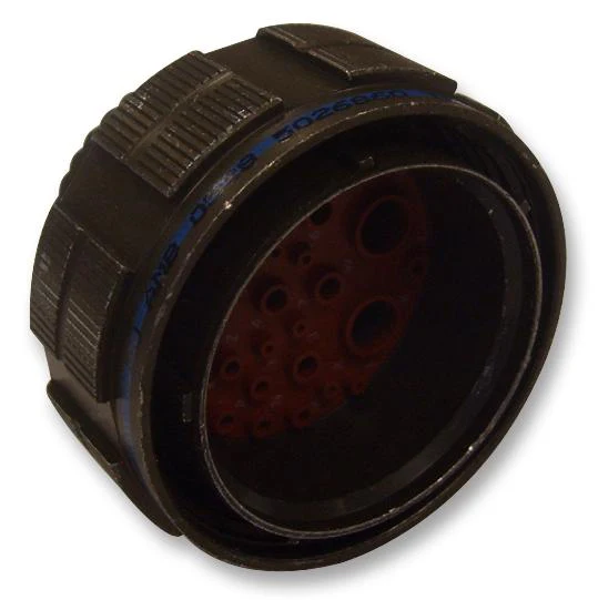 Amphenol LTD D38999/26FA35SB D38999/26FA35SB Circular Connector MIL-DTL-38999 Series III Straight Plug 6 Contacts Crimp Socket Threaded