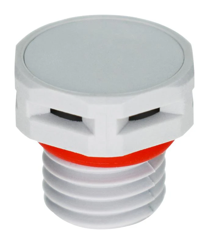 Amphenol LTW VENT-PS1NGY-N8002 Connector Accessory Grey IP68 Vent M12 Sensor Connectors