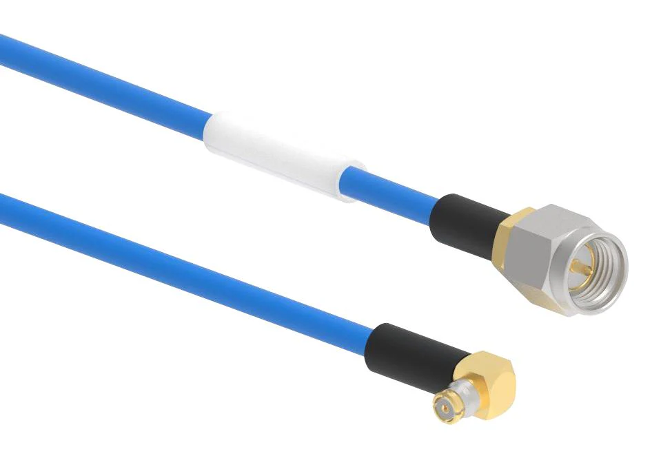 Amphenol RF 095-902-581-004 095-902-581-004 SMA Straight Plug TO SMP Right Angle Tflex 405 50 OHM 4 Inches 102 MM 68AK1069 New