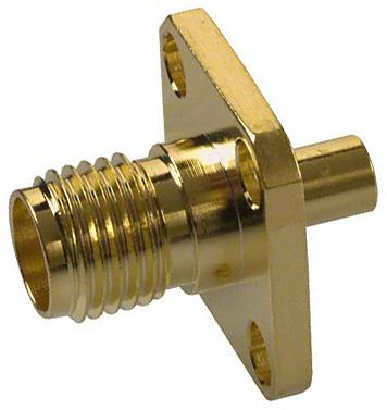 Amphenol RF 132108 132108 RF/COAXIAL SMA Jack Straight 50 OHM Solder