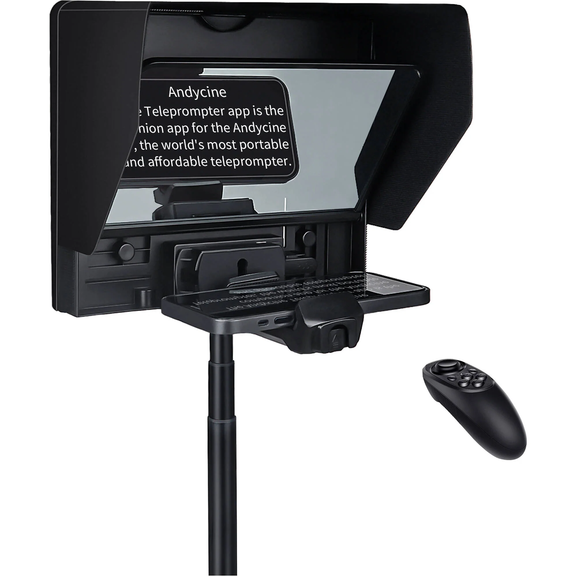 ANDYCINE Portable Teleprompter for Smartphone/Tablet/DSLR (11")