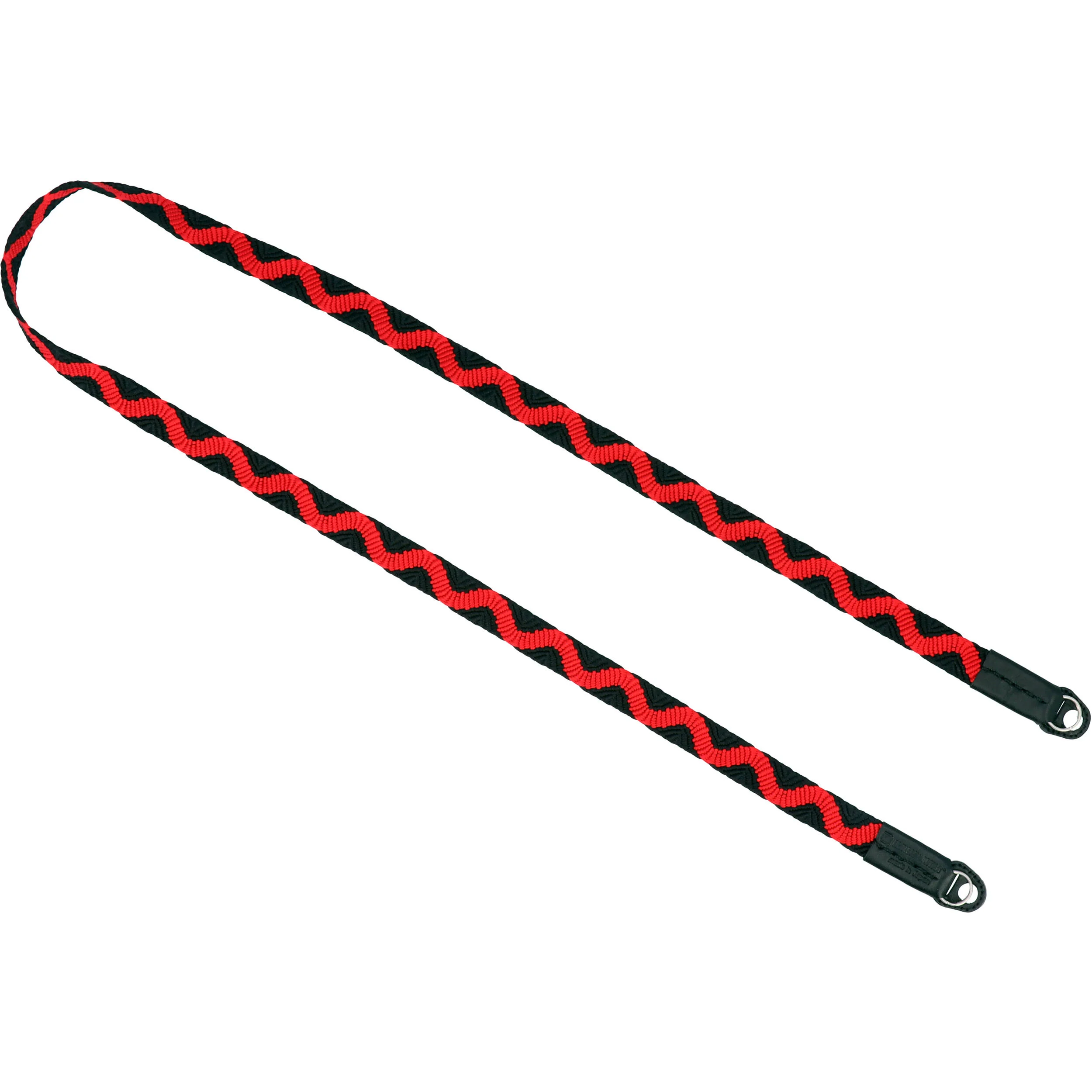 Artisan & Artist Sasanami Silk Strap (Black/Red, 38.5")