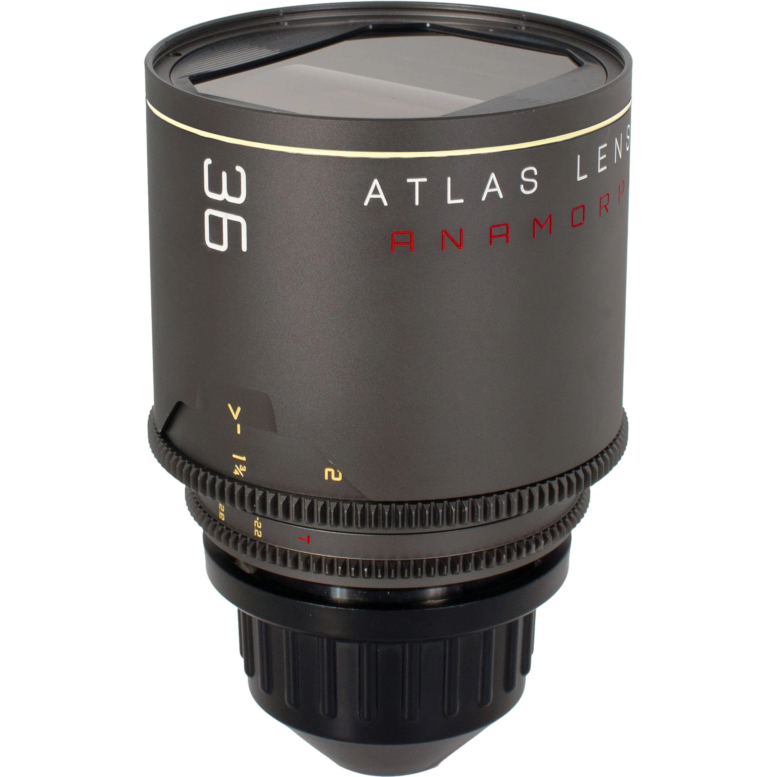 Atlas Lens Co. Mercury 36mm T2.2 1.5x Anamorphic Prime Lens (PL Mount, Feet)