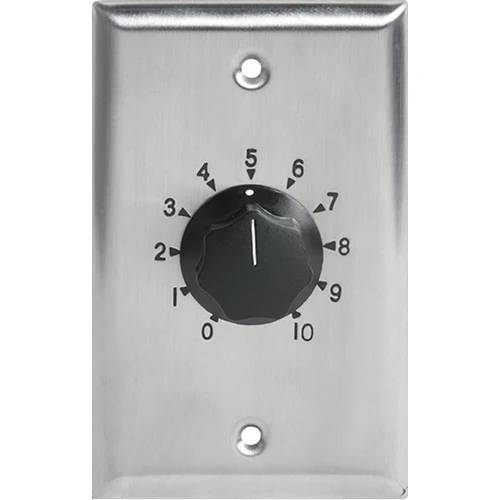 AtlasIED AT100-PA Deluxe Priority Plate-Mounted 100W Attenuator