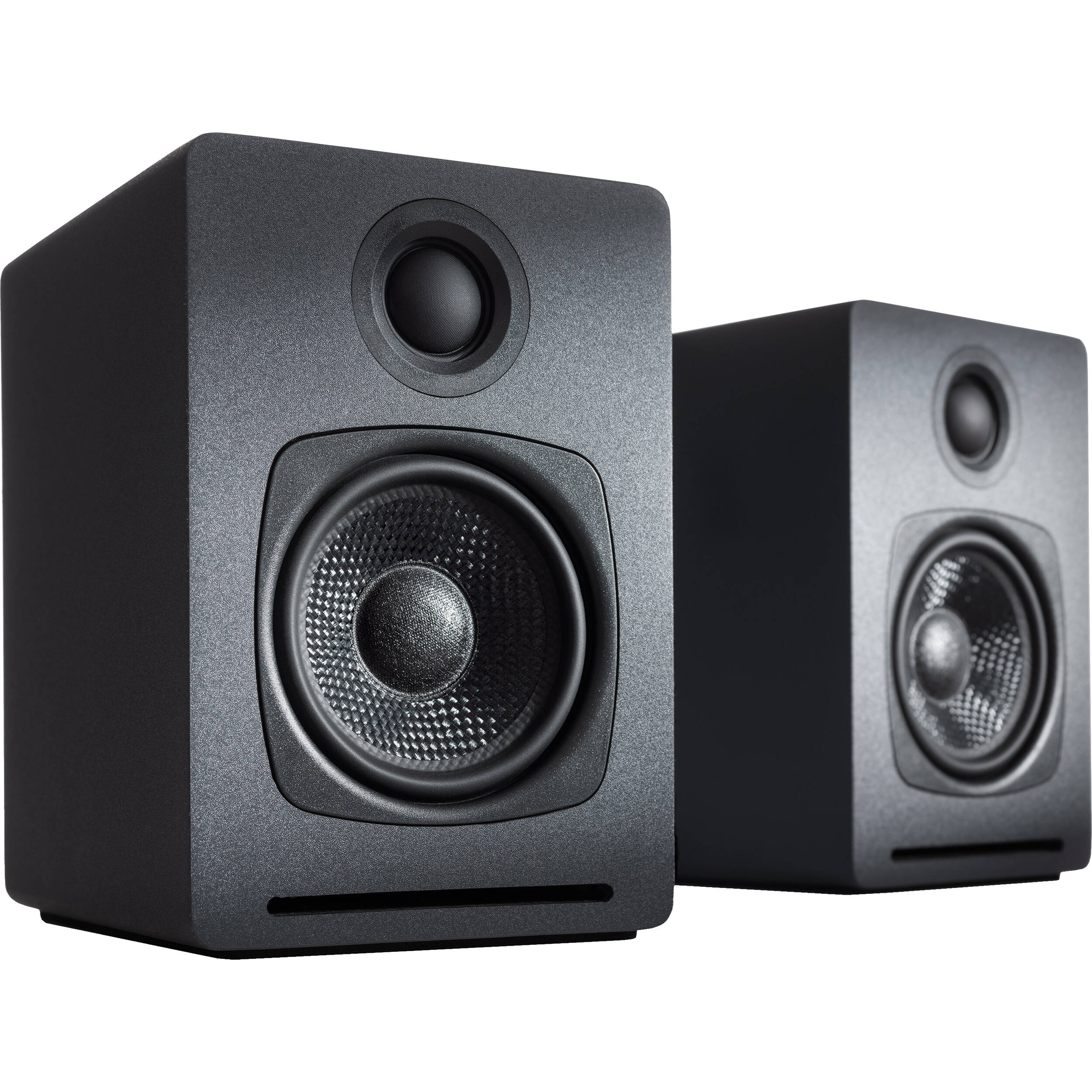 Audioengine A1 Bluetooth Speaker System (Gray, Pair) - Image 2