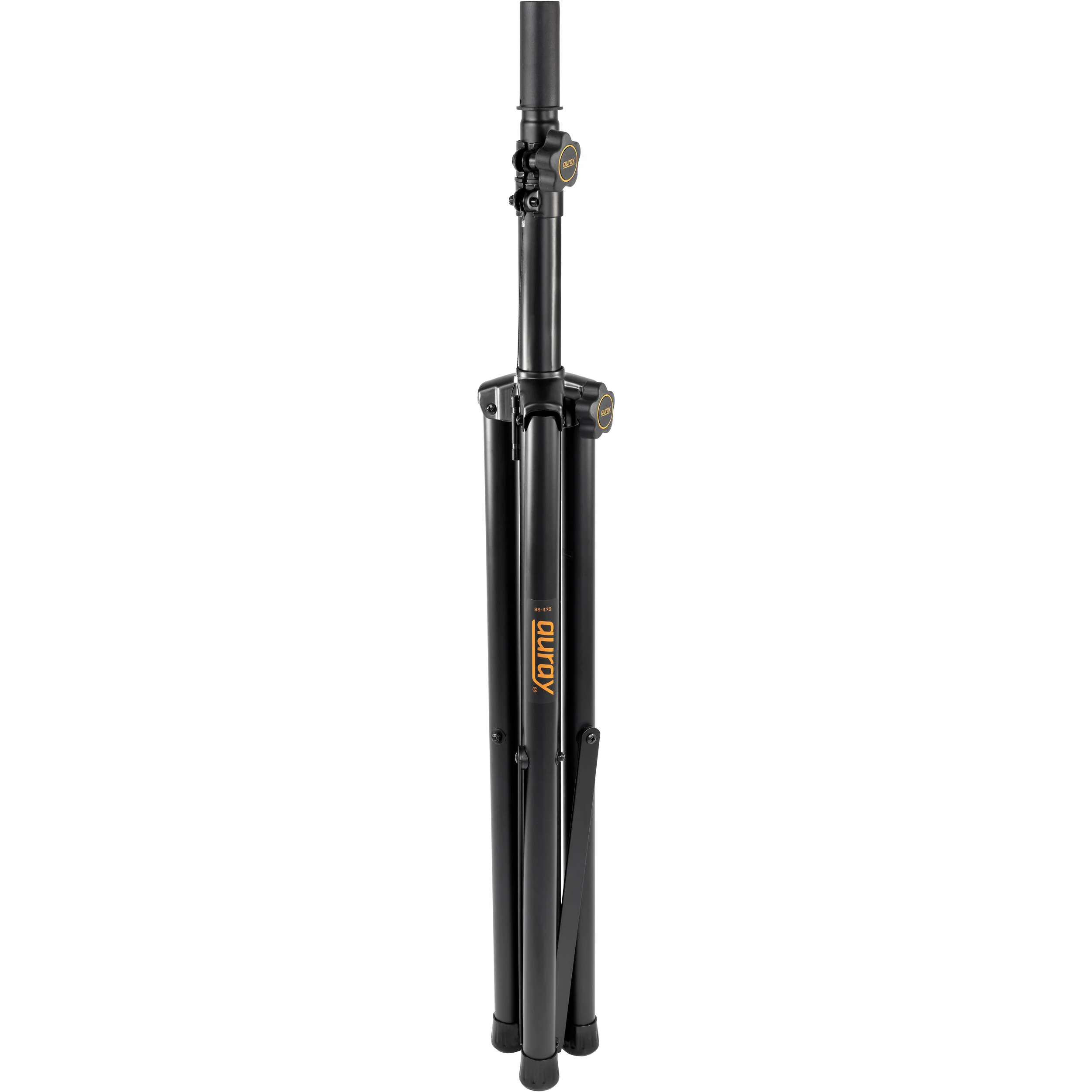 Auray SS-47S Deluxe Height-Adjustable Steel Speaker Stand with Tripod Base - Image 5