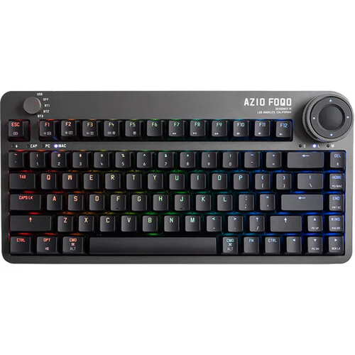 AZIO FOQO Wireless Keyboard (Space Gray)