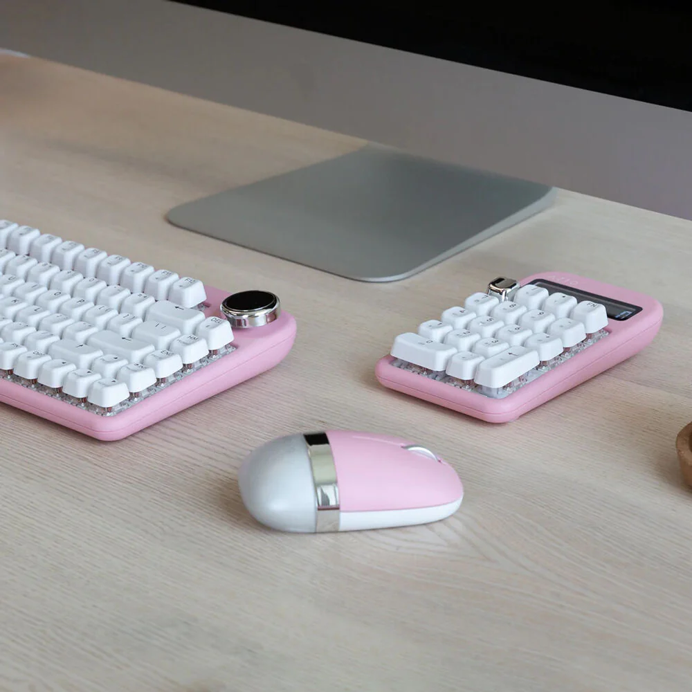 AZIO IZO Wireless Mouse (Pink Blossom) - Image 2