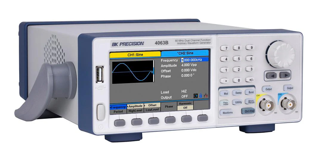 B&K Precision BK4063B Function/Arbitrary Waveform Generator Dual Channel 80MHz 3 Year Warranty - Image 3