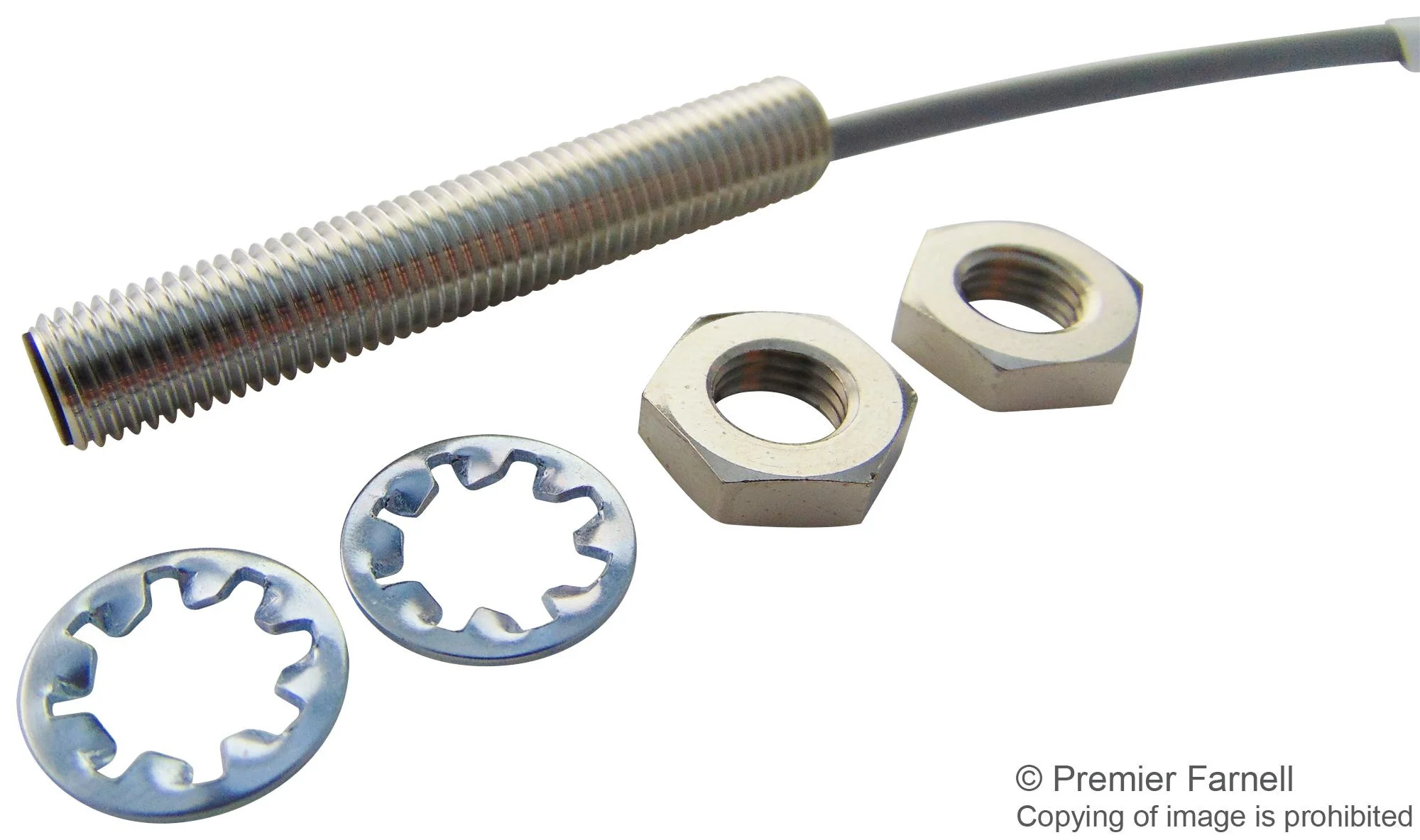 BALLUFF BESM08MI-PSC15B-BV03 Inductive Proximity Sensor, Cylindrical, BES Series, M8, 1.5 mm, PNP, 12 V to 30 V, Pre-wired