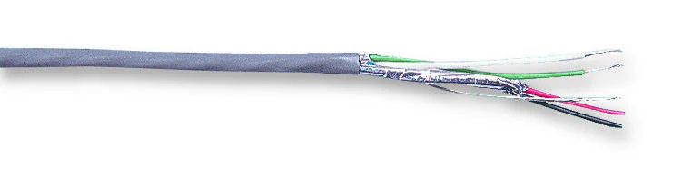BELDEN 8723 060U500 Multipair Screened Cable, Audio Control, Chrome, 2 Pair, 22 AWG, 0.325 mm², 498.69 ft, 152.4 m