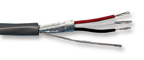 BELDEN 9538 060500 Multicore Screened Cable, Computer, Chrome, 8 Core, 24 AWG, 0.2 mm&sup2;, 498.69 ft, 152.4 m