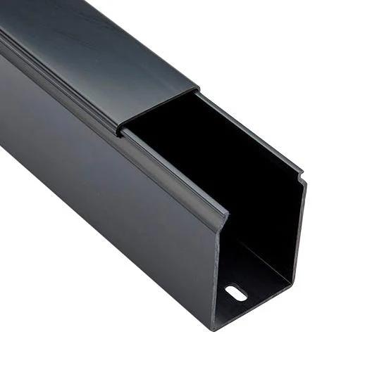 Betaduct 10150000Y Trunking Solid Wall 50 mm (H) x 37.5 (W) 2 m (L) Black PVC