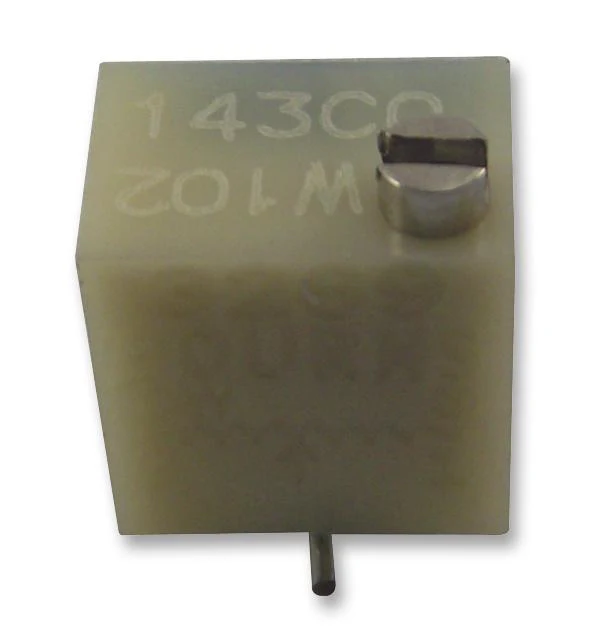BOURNS 3269W-1-204LF Trimmer Potentiometer, 200 kohm, 250 mW, ± 10%, Trimpot 3269 Series, 12 Turns, Surface Mount Device