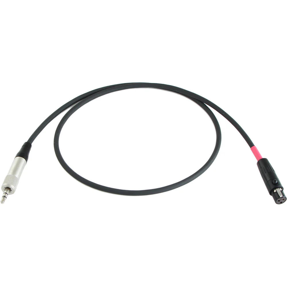 Cable Techniques 3.5mm TRS to TA3F Balanced Cable (18", Red)