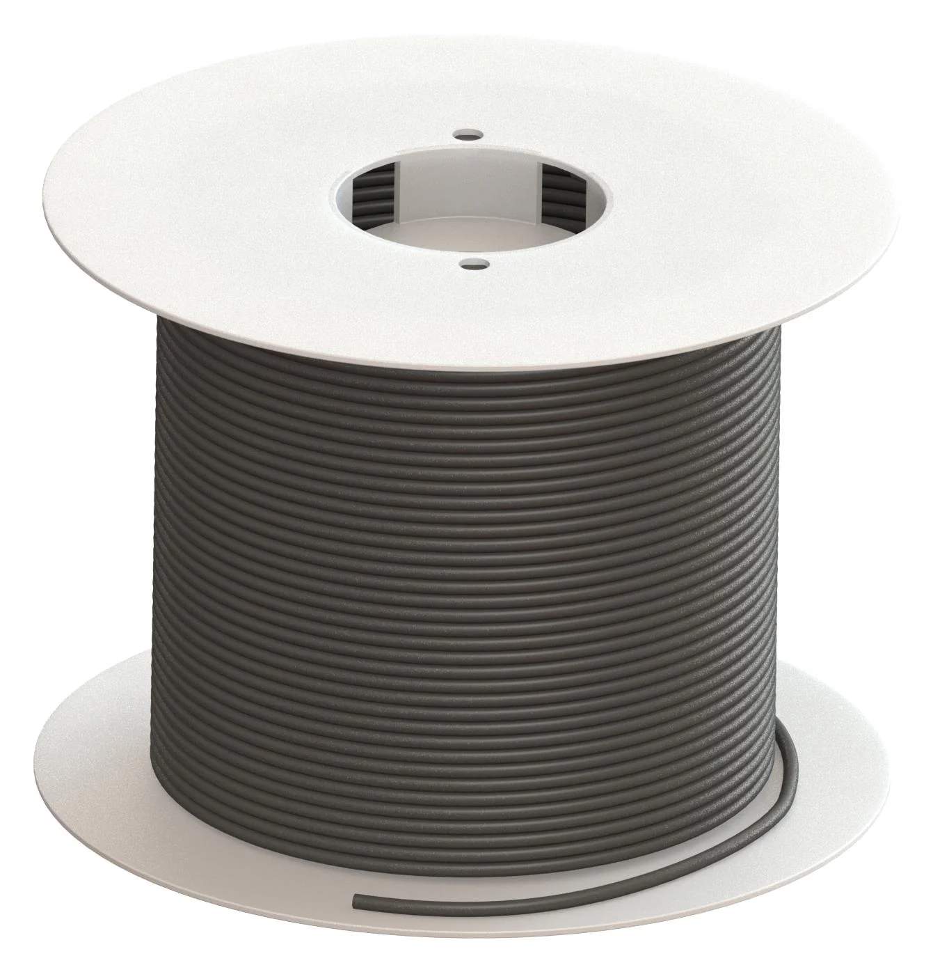 CAL TEST ELECTRONICS CT2844A-0-100 Wire, Silicone Rubber, Black, 13 AWG, 2.5 mm&sup2;, 328 ft
