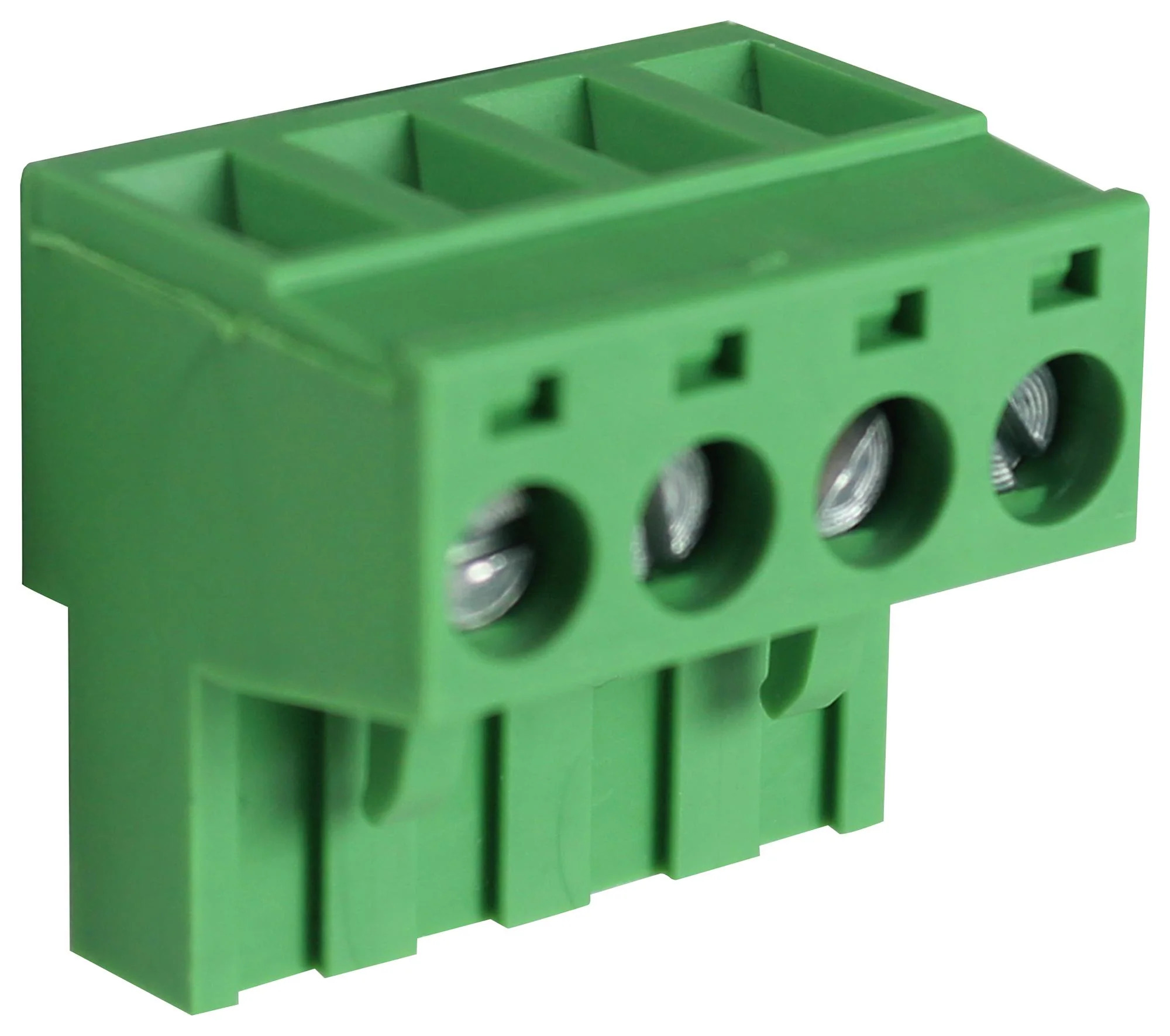 Camdenboss CTB9202/4 CTB9202/4 Pluggable Terminal Block 5 mm 4 Ways 24AWG to 12AWG 3.3 mm² Screw 15 A