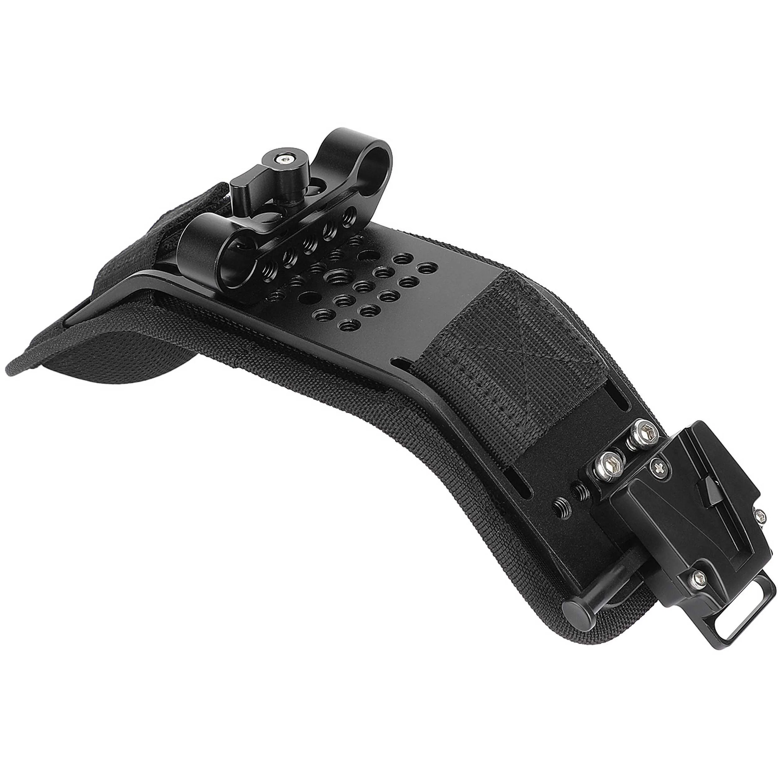 CAMVATE Shoulder Pad with V-Lock Receiver and 15mm LWS Rod Clamp