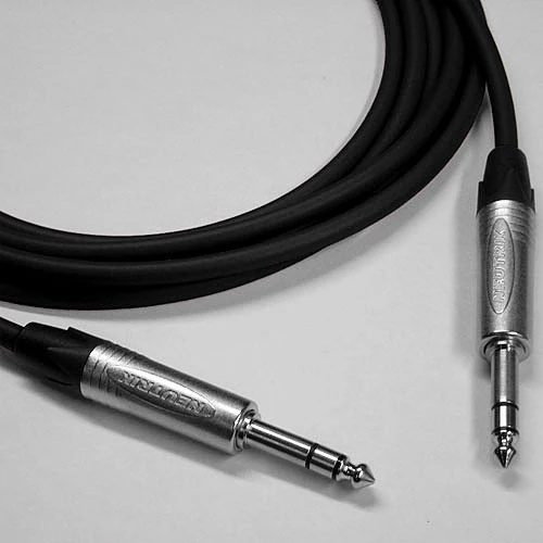 Canare Starquad TRSM-TRSM Cable (Black, 75')