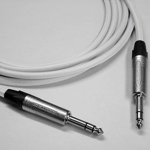 Canare Starquad TRSM-TRSM Cable (White, 2')