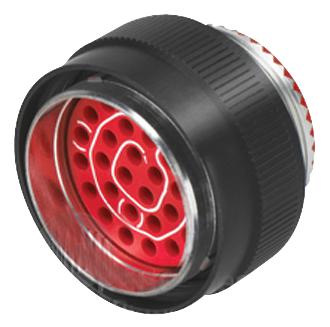 CINCH CONNECTIVITY SOLUTIONS CN0966B18G31PNY140 Circular Connector, CN Series, MIL-DTL-26500 Series, Straight Plug, 31 Contacts, Crimp Pin