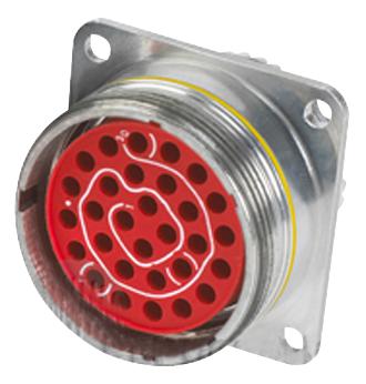 CINCH CONNECTIVITY SOLUTIONS CN0967C18S31SNY040 Circular Connector, CN Series, MIL-DTL-26500 Series, Wall Mount Receptacle, 31 Contacts