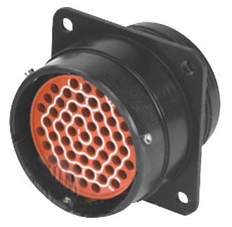 CINCH CONNECTIVITY SOLUTIONS CN1021A18G31S7Y040 Circular Connector, CN Series, MIL-DTL-26500 Series, Wall Mount Receptacle, 31 Contacts