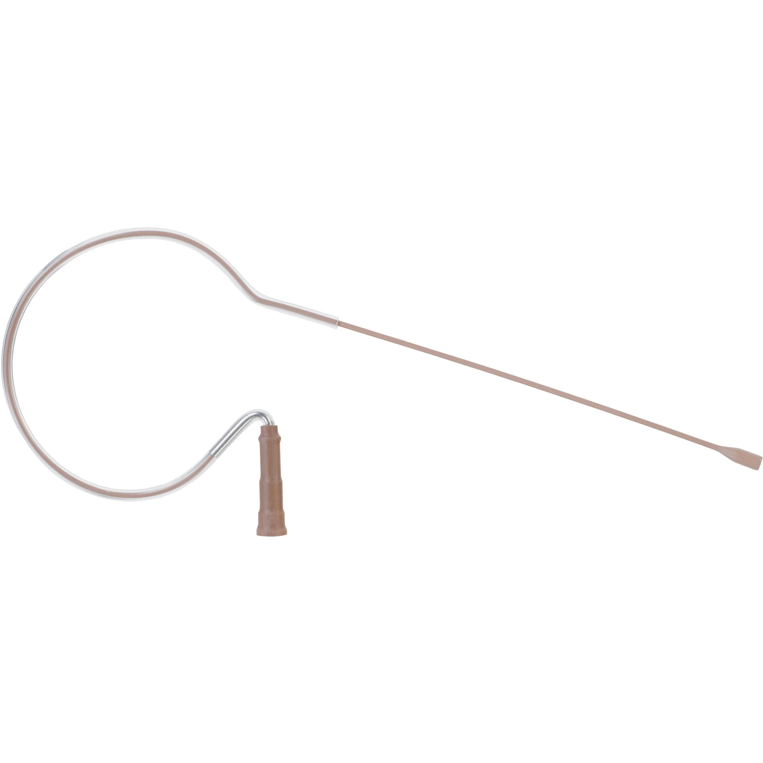 Countryman E6 Omnidirectional Earset Mic, Low Gain with Detachable 1mm Cable and 2.5mm Locking Connector for Comtek Wireless Transmitters (Tan)
