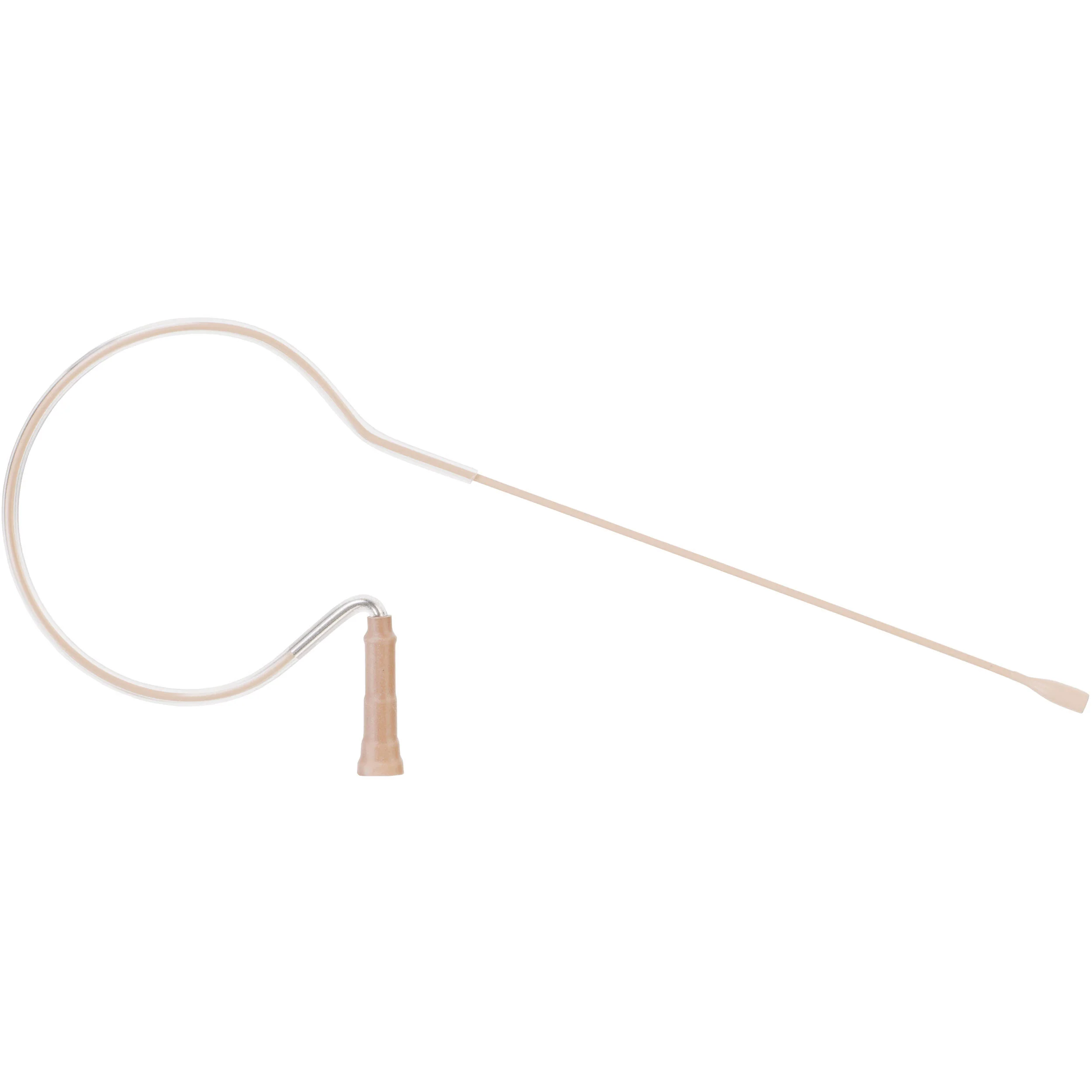 Countryman E6 Omnidirectional Earset Mic, Medium Gain with Detachable 2mm Cable and 2.5mm Locking Connector for Comtek Wireless Transmitters (Light Beige)