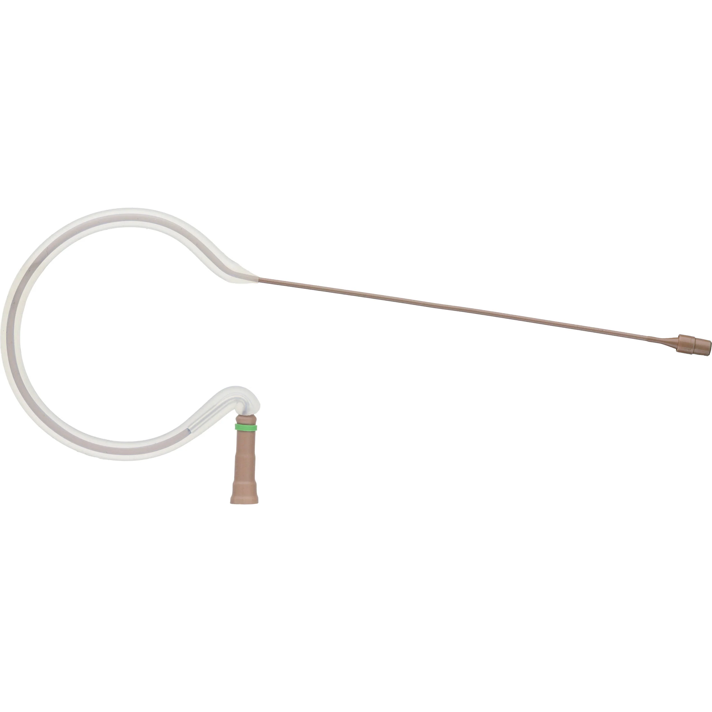 Countryman E6i Directional Earset Mic, Medium Gain with Detachable 2mm Cable and TA4F Connector for Lightspeed Wireless Transmitters (Cocoa)