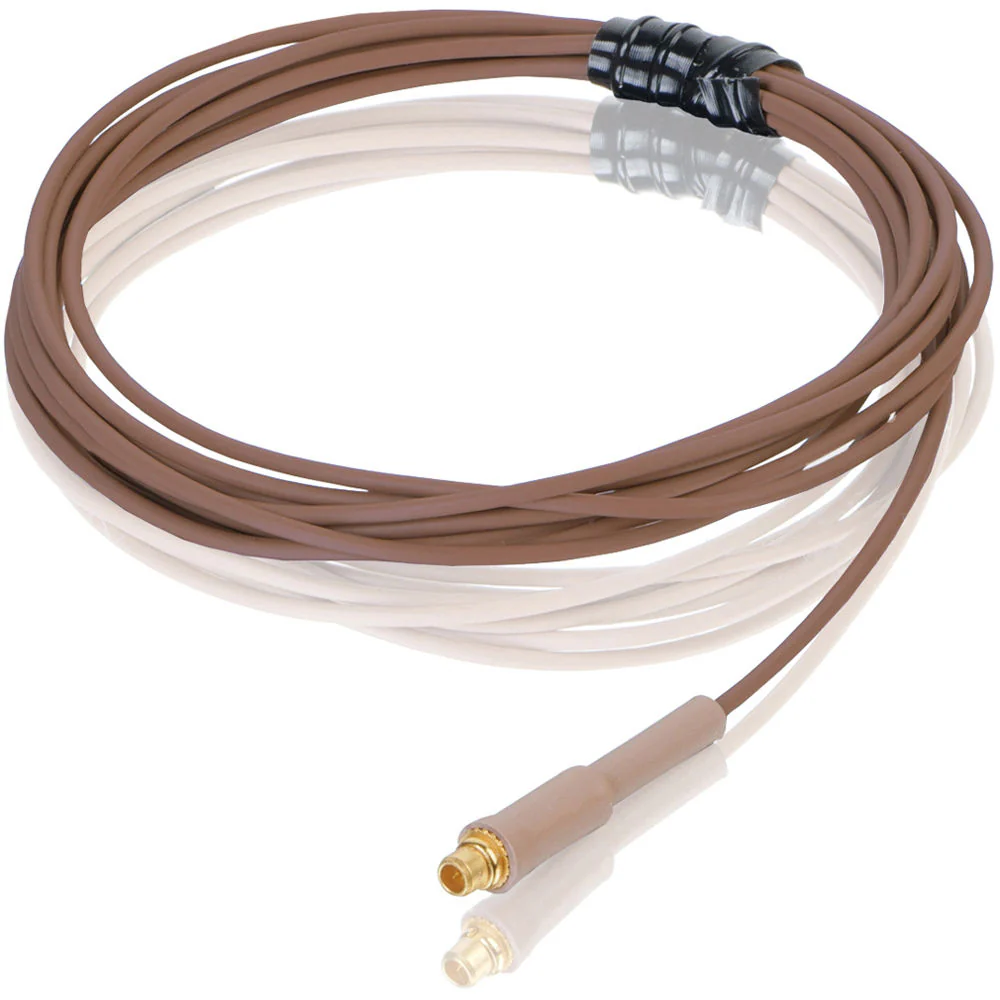 Countryman E6i Omni Earset Mic with Detachable 2mm Cable and 3.5mm Locking Connector for Senal Wireless Transmitters (Highest Gain, Cocoa) - Image 4