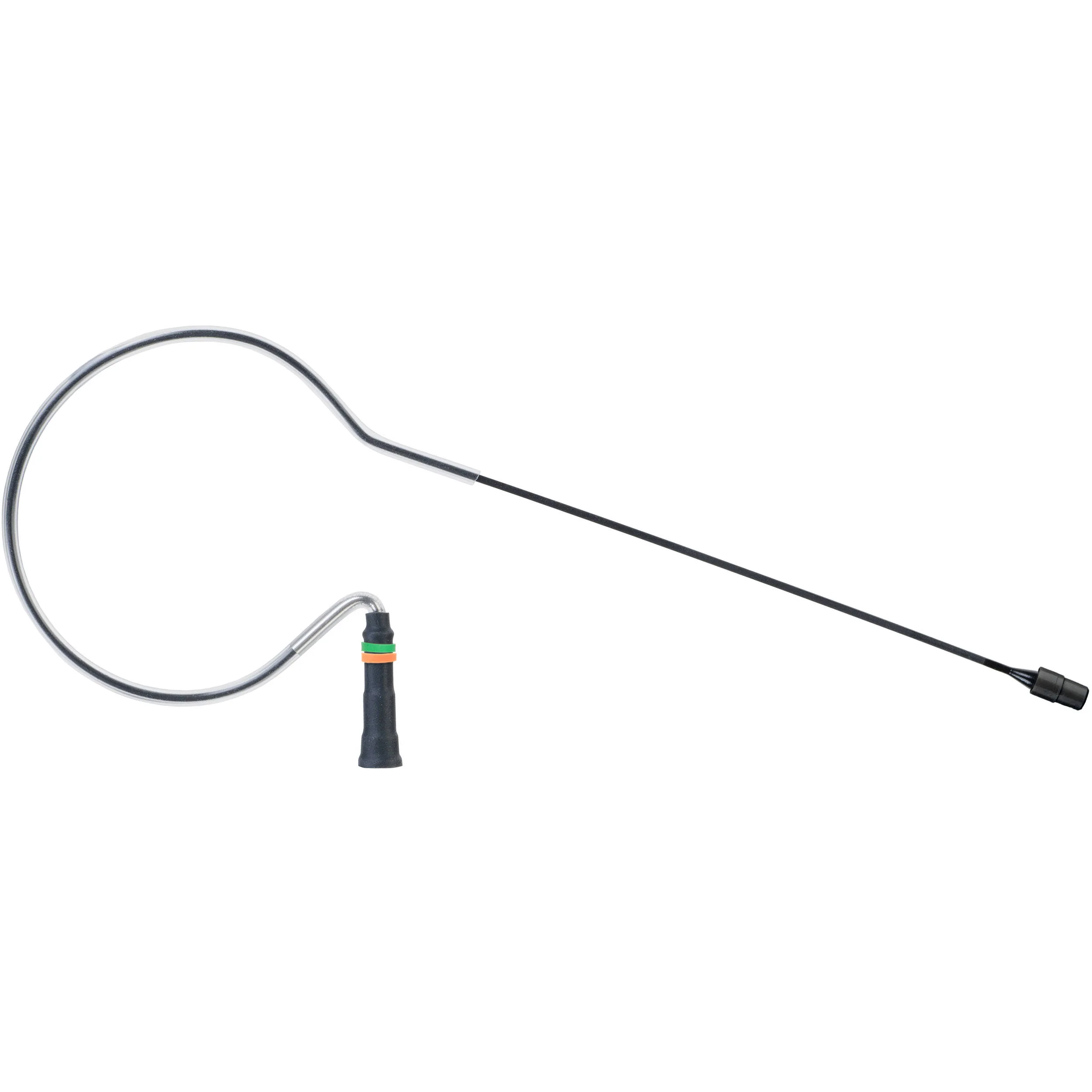 Countryman E6X Directional Earset Mic, Low Gain with Detachable 1mm Cable and 2.5mm Locking Connector for Comtek Wireless Transmitters (Black)