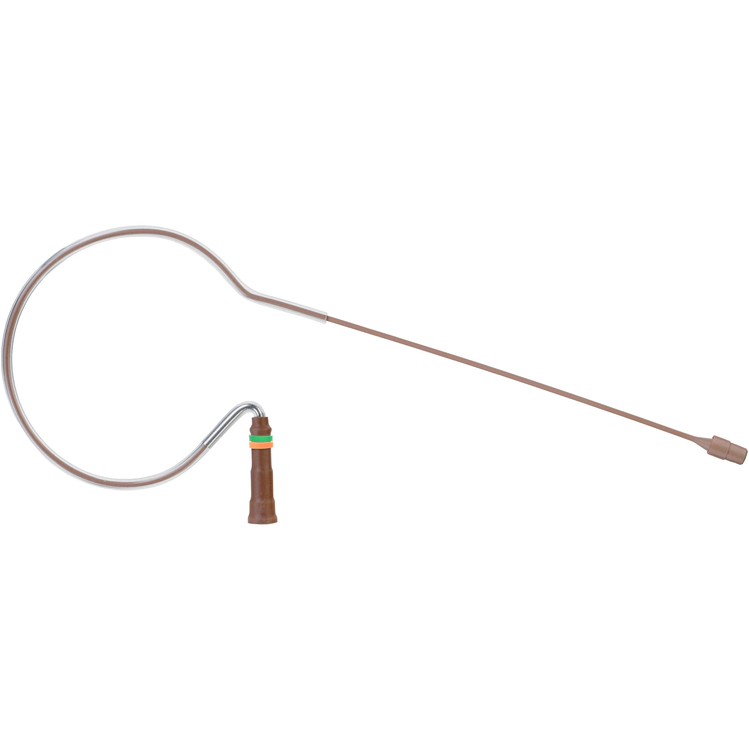 Countryman E6X Directional Earset Mic, Medium Gain with Detachable 2mm Cable and TA4F Connector for Shure Wireless Transmitters (Cocoa)